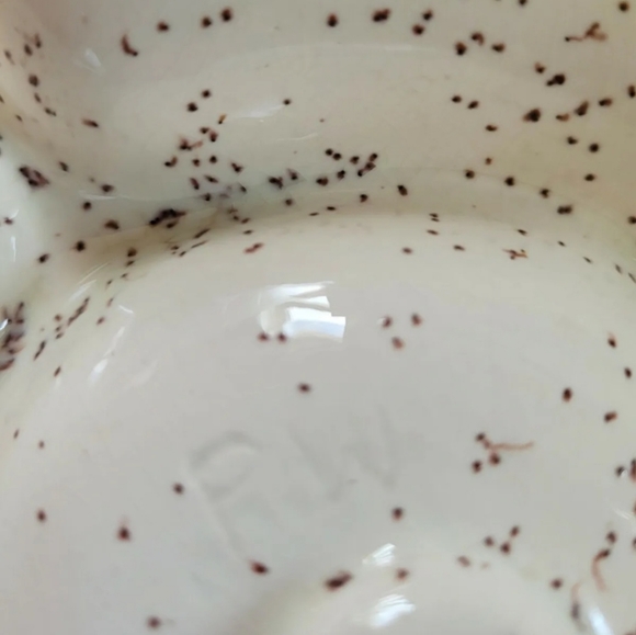 Vintage PW Pottery Relish Tray Set Chip and Dip Set - Picture 7 of 7